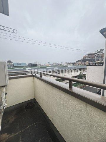 レオパレス住吉のバルコニー