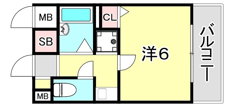 六甲ひのきの間取り