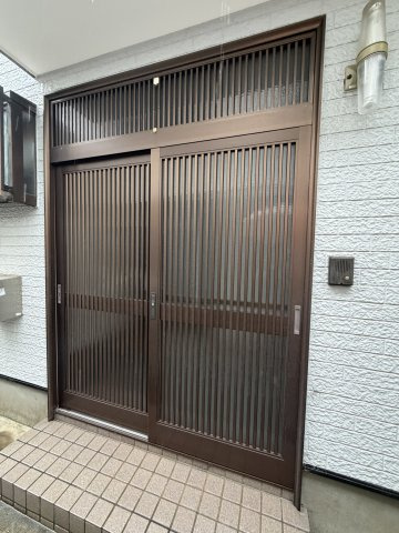 大田町8丁目戸建てのエントランス