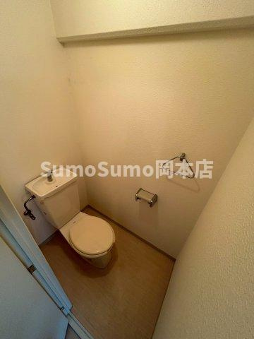 ウエックスマンションのトイレ|シンプルで使いやすいトイレです