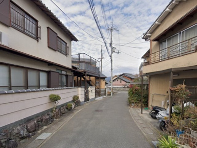 【前面道路含む現地写真】 | 山科区西野山桜ノ馬場町　中古戸建