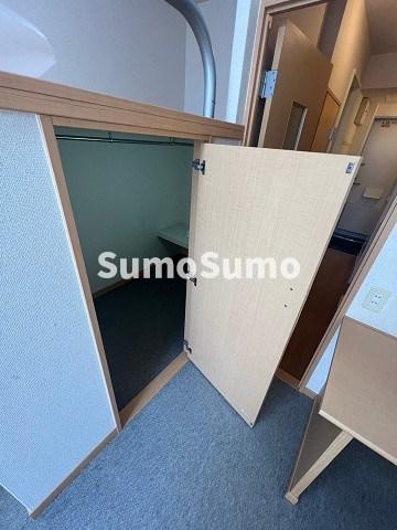 レオパレス阪急塚口の収納|収納のためのスペースです