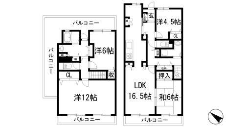 【間取り】
