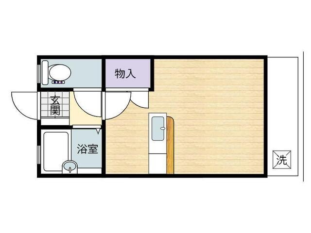 ヒダカハイツの間取り