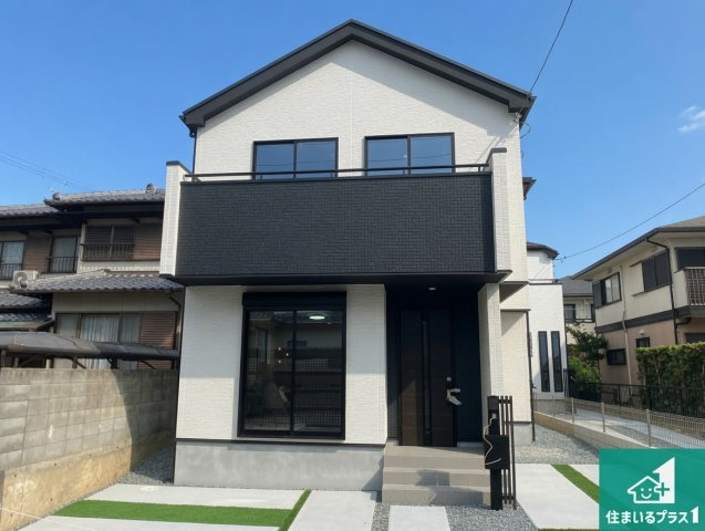 神戸市西区春日台　新築一戸建ての外観|お客様に長く安心して住んでいだだける事にこだわった家づくり！住んでからのアフターサービスにもしっかりと取り組んでいます！