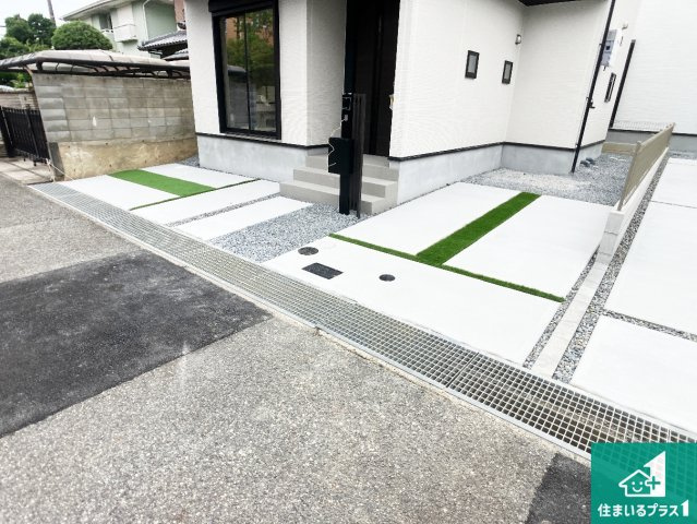 神戸市西区春日台　新築一戸建ての駐車場|駐車スペース！散水栓があるので、こまめに愛車を洗えます！