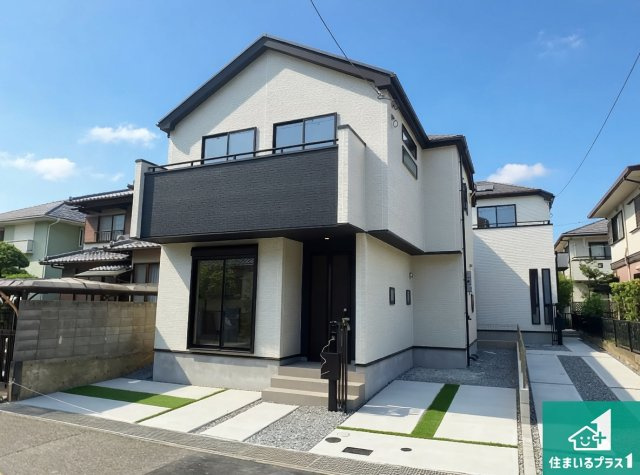 神戸市西区春日台　新築一戸建ての外観|お客様に長く安心して住んでいだだける事にこだわった家づくり！住んでからのアフターサービスにもしっかりと取り組んでいます！