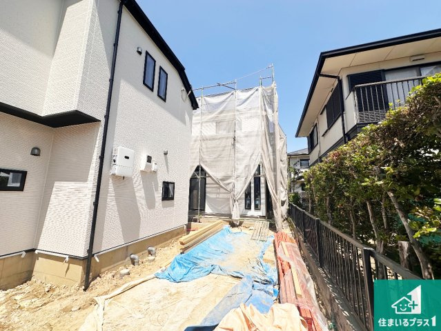 神戸市西区春日台　新築一戸建ての外観|現在の進捗状況です！順調に作業進行中、完成が待ち遠しいです！詳細の間取り等、お気軽にお問い合わせください！