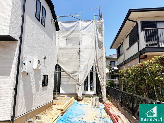 神戸市西区春日台　新築一戸建ての外観|現在建築中！落ち着いた街並みで新生活を始めることが出来そう！周辺の物件も併せてご紹介させて頂きます！