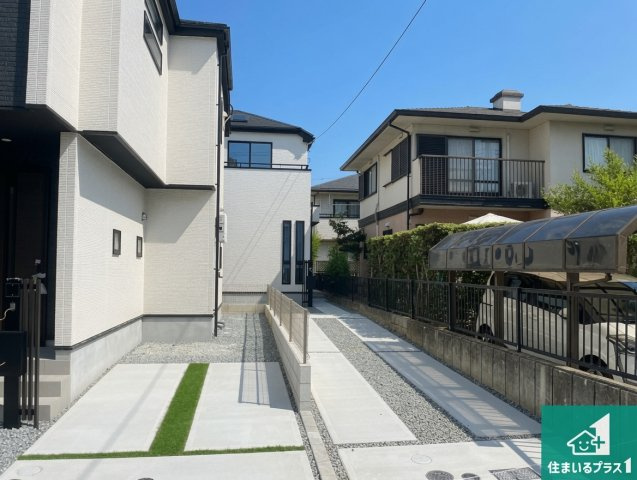 神戸市西区春日台　新築一戸建ての駐車場|駐車スペース！散水栓があるので、こまめに愛車を洗えます！