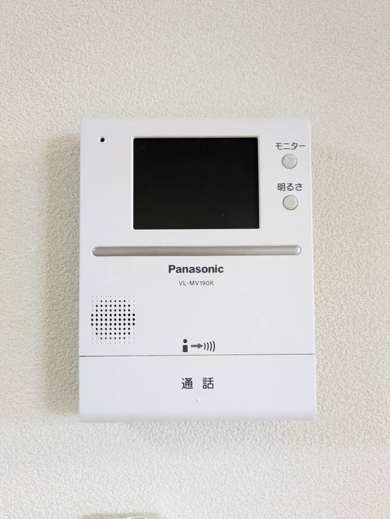 シャーメゾン神原　Ｄ棟のセキュリティ|モニター付きインターホン