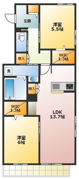 Casa Aceroの間取り