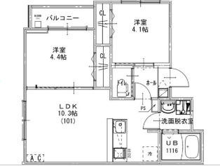 KEIAI RESIDENCE 豊四季Ⅱの間取り