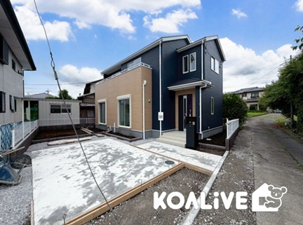 【前面道路含む現地写真】 | 高崎市箕郷町上芝　新築住宅 | 現地ご案内ツアー開催中！早朝やお仕事帰りのご見学にもすぐ対応致します！見学ご予約はコアライブまでお気軽にお問い合わせ下さい！