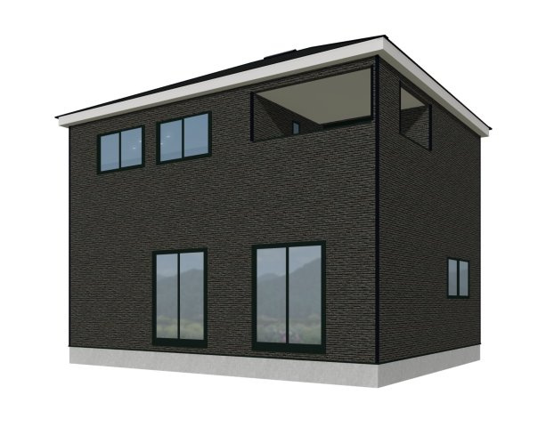 【完成予想図】 | 【月々６ 万 円 台～・おまとめ不要】古川穂波全2棟　1号棟