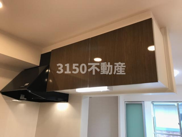 フェリスのキッチン|キッチン上収納
