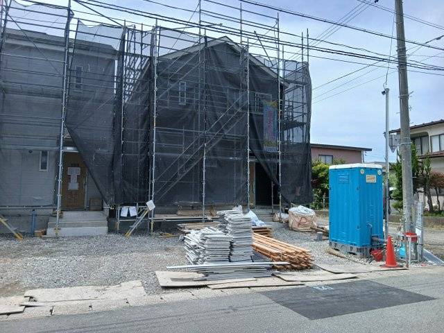 【新築戸建て】秋田市外旭川第6　1号棟の外観|2026年7月5日撮影
