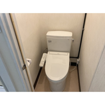 シンプルで使いやすいトイレです