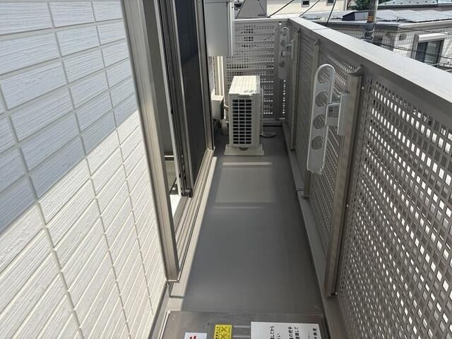 セレスティア岡本のバルコニー|お洗濯にも便利なバルコニー付き