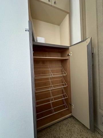 明るい玄関です