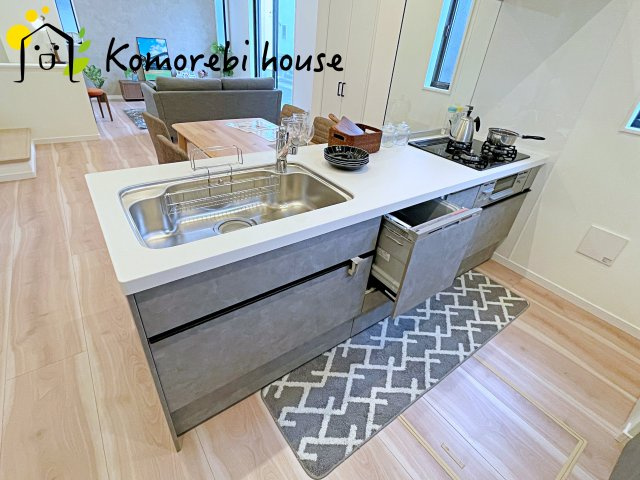 大宮南中野　新築一戸建て　Aのキッチン|使いやすいキッチンです