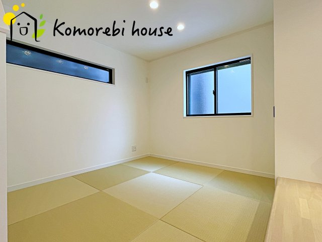 大宮南中野　新築一戸建て　Aの和室|い草の香りが落ち着く素敵な和室です