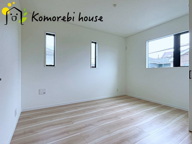 大宮南中野　新築一戸建て　Aの寝室|ゆとりの広さです