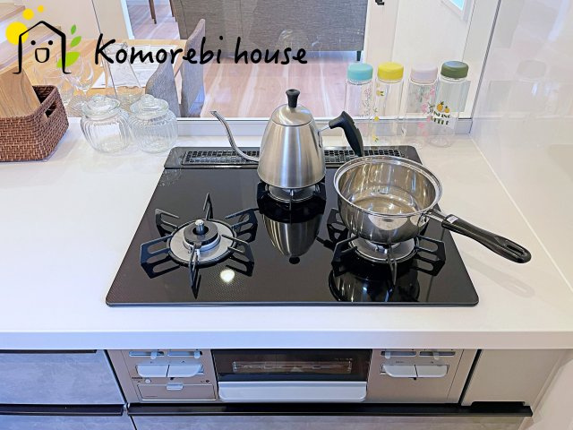 大宮南中野　新築一戸建て　Aのキッチン|お料理しやすいキッチンです