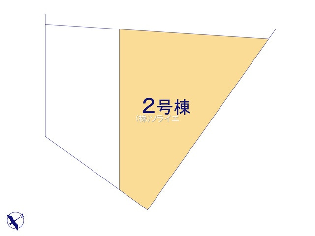 川越市南大塚2丁目全2棟　新築戸建の区画図
