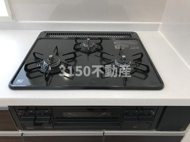 サザンクロスのキッチン|ガスコンロ