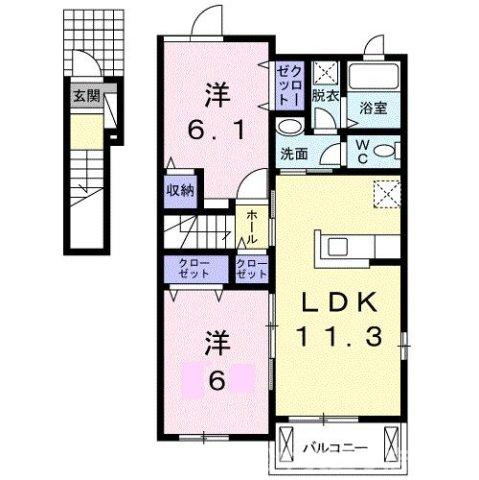 【間取り】 | コッティ　三木