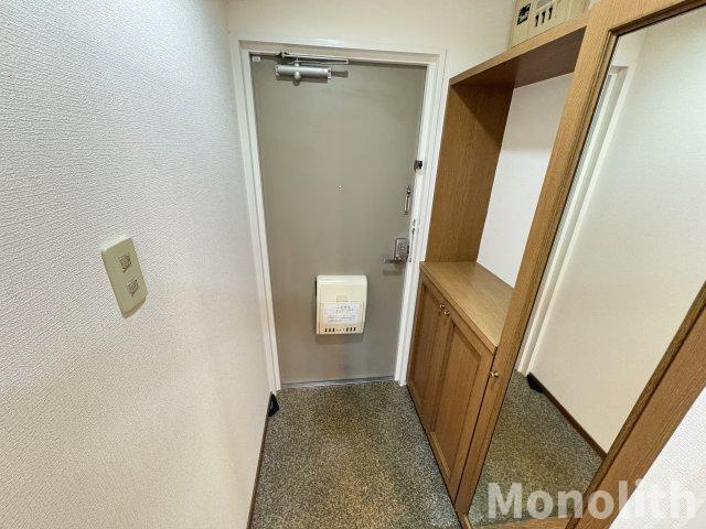 グリーングラス久米田の玄関
