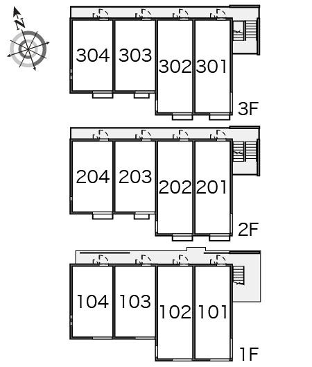 クレイノGran Seedの区画図