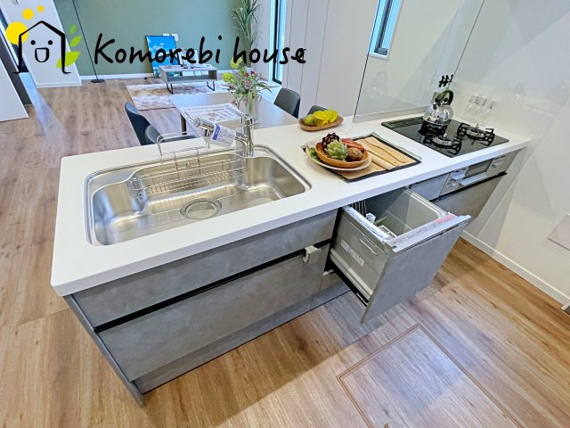 大宮南中野　新築一戸建て　Bのキッチン|使いやすいキッチンです