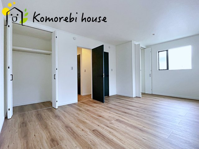 大宮南中野　新築一戸建て　Bの寝室|ゆとりの広さです