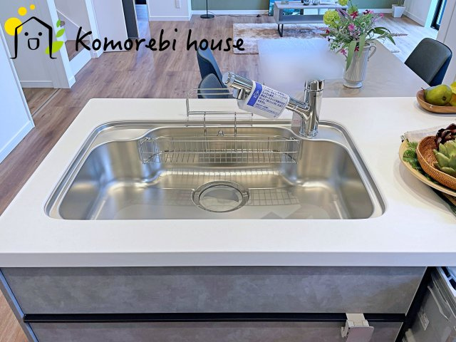 大宮南中野　新築一戸建て　Bのキッチン|お料理しやすいキッチンです