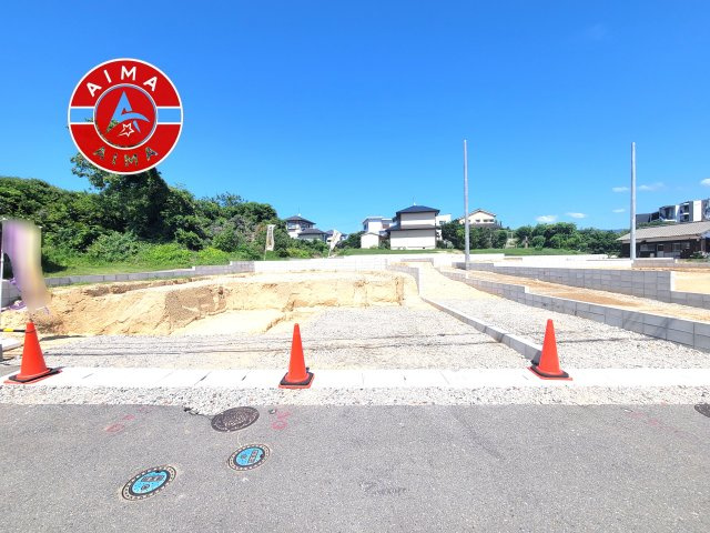 福津市花見の里3丁目第1-9棟（2号棟）の外観|デザイン性のある外観です。