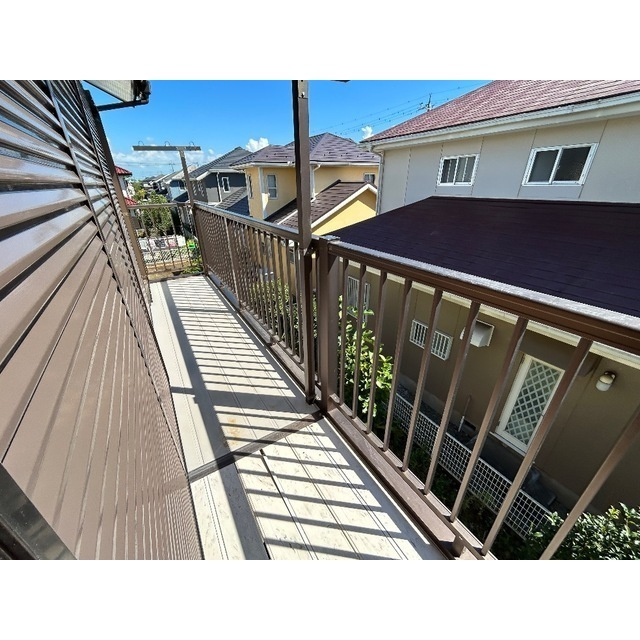 リブレス小林北戸建Ⅱのバルコニー|広々としたバルコニーです