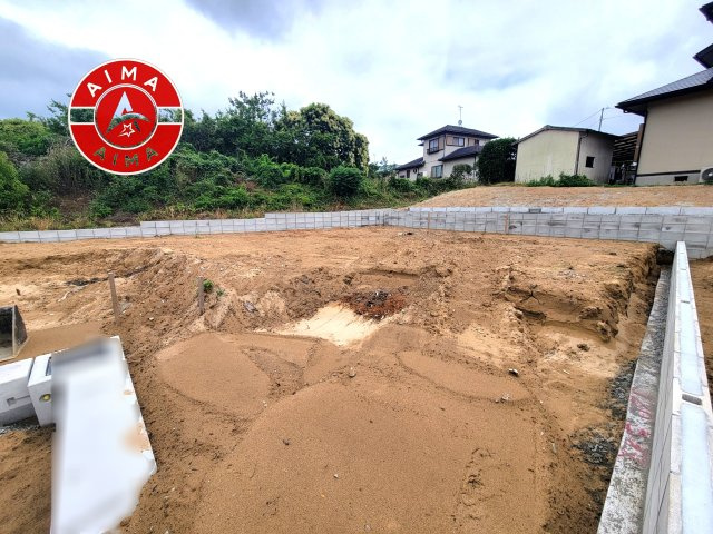 福津市花見の里3丁目第1-9棟（3号棟）の外観|デザイン性のある外観です。