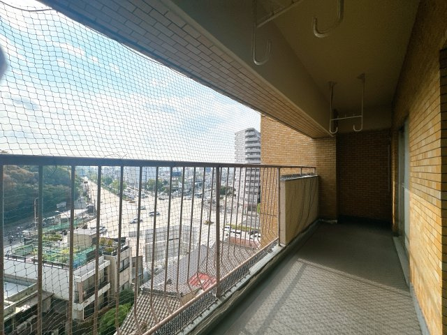 ダイアパレス神宮苑のバルコニー|南向きバルコニーです。