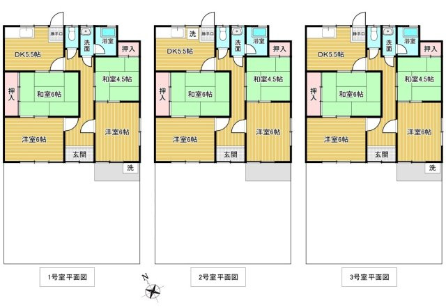 　☆　鈴木荘　☆の間取り
