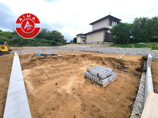 福津市花見の里3丁目第1-9棟（4号棟）の外観|デザイン性のある外観です。