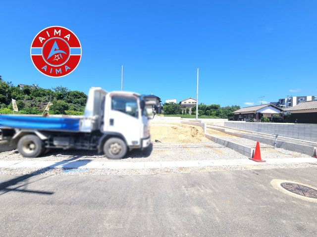 福津市花見の里3丁目第1-9棟（4号棟）の外観|デザイン性のある外観です。