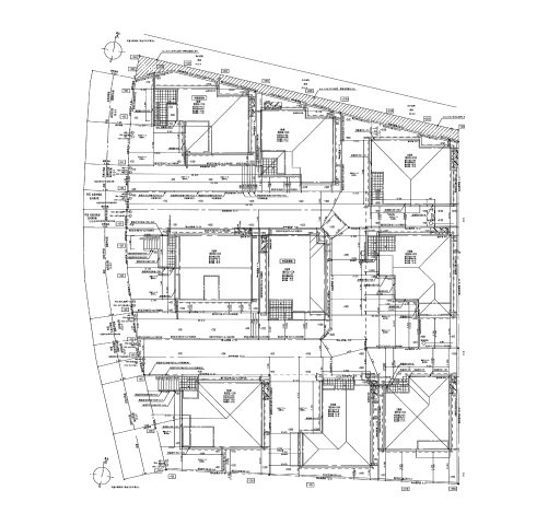 福津市花見の里3丁目第1-9棟（4号棟）の区画図|配置図（4号棟）