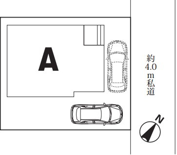 所沢市青葉台第1期全1棟　新築戸建　ハートフルタウンの区画図