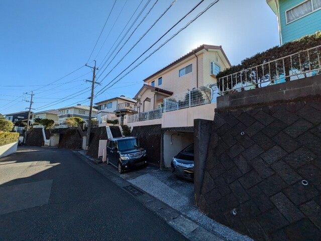 生目台東5丁目の前面道路含む現地写真