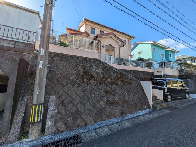 生目台東5丁目の前面道路含む現地写真