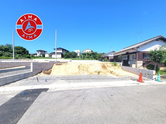 福津市花見の里3丁目第1-9棟（5号棟）の外観|デザイン性のある外観です。