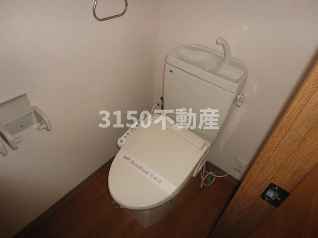 ラビエールⅡのトイレ|シャワー付トイレ
