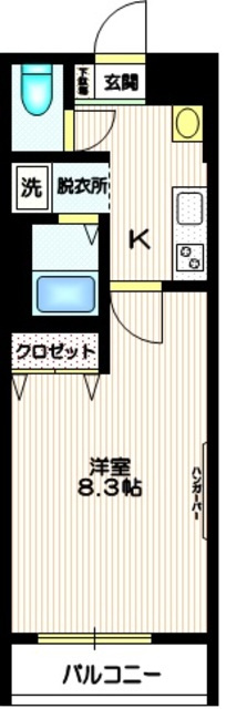 デコート代々木上原の間取り